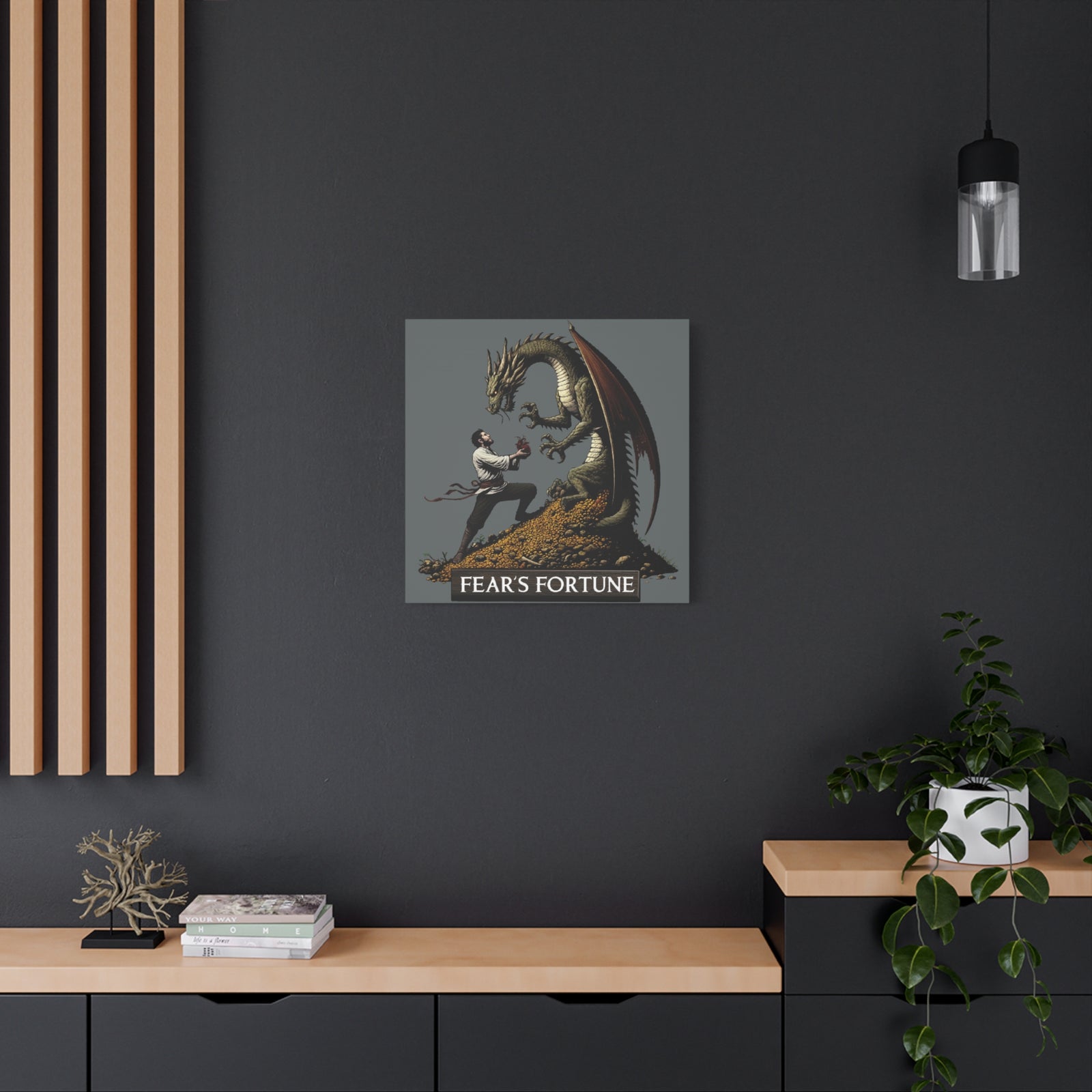 Fear's Fortune Canvas