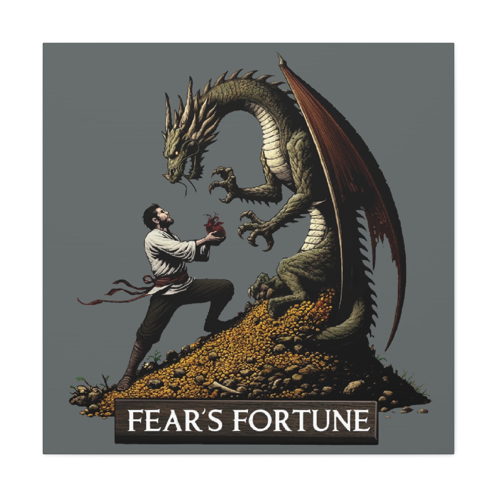 Fear's Fortune Canvas